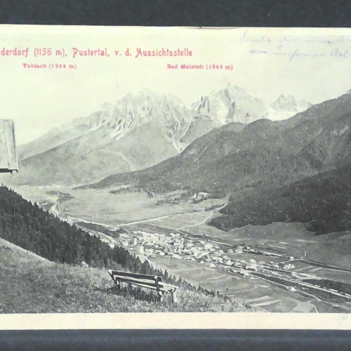 Niederdorf Pustertal Aussichtsstelle Toblach Bad Maistatt JW 500245 F