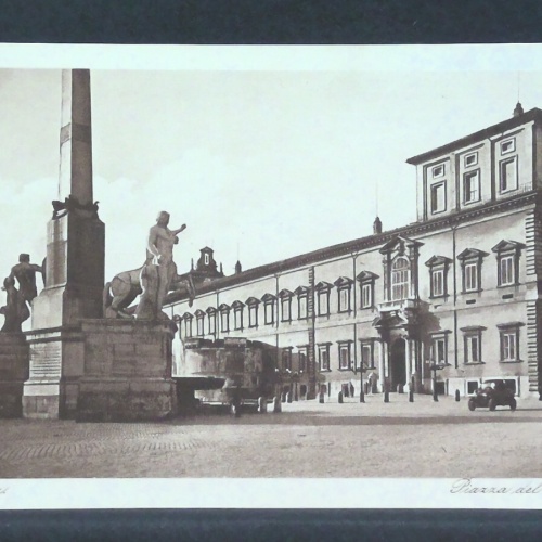 Roma Piazza del Quirinale JW 500272 F