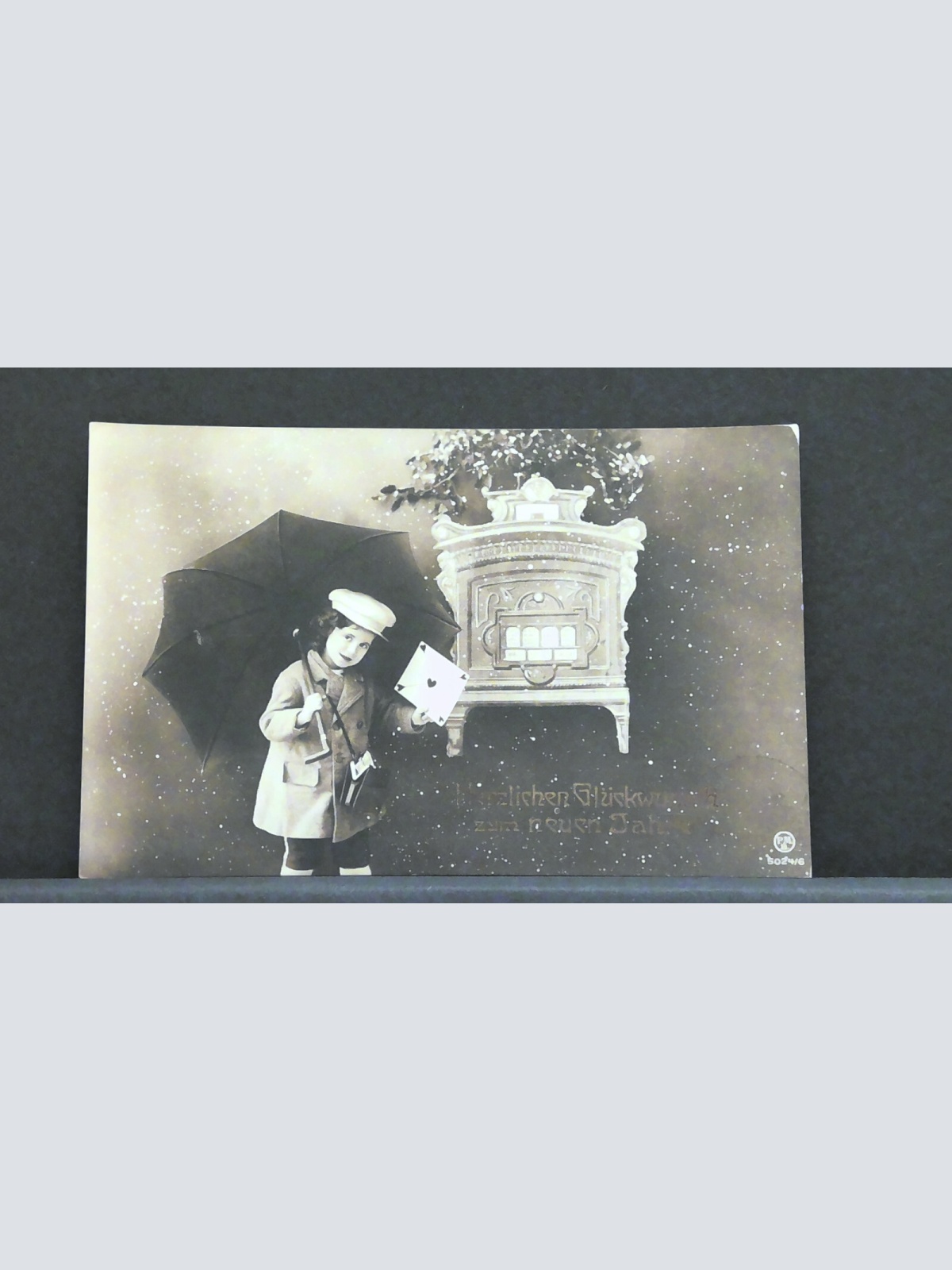 Herzlichen Glückwunsch zum neuen Jahre Kind JW 410184 F