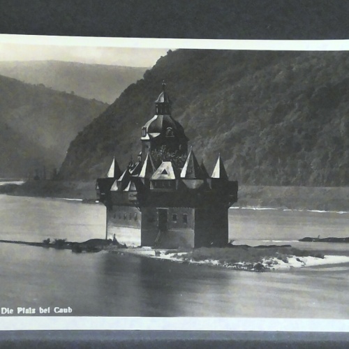 Die Pfalz bei Caub Rhein JW 401205 F