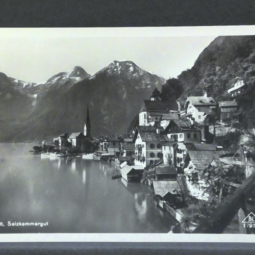 Hallstatt Salzkammergut Oberösterreich Hallstätter See JW 410172 F