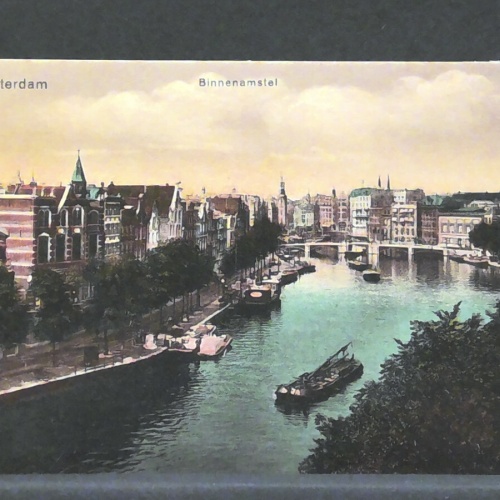 Amsterdam Binnenamstel Schiffe JW 410177 F