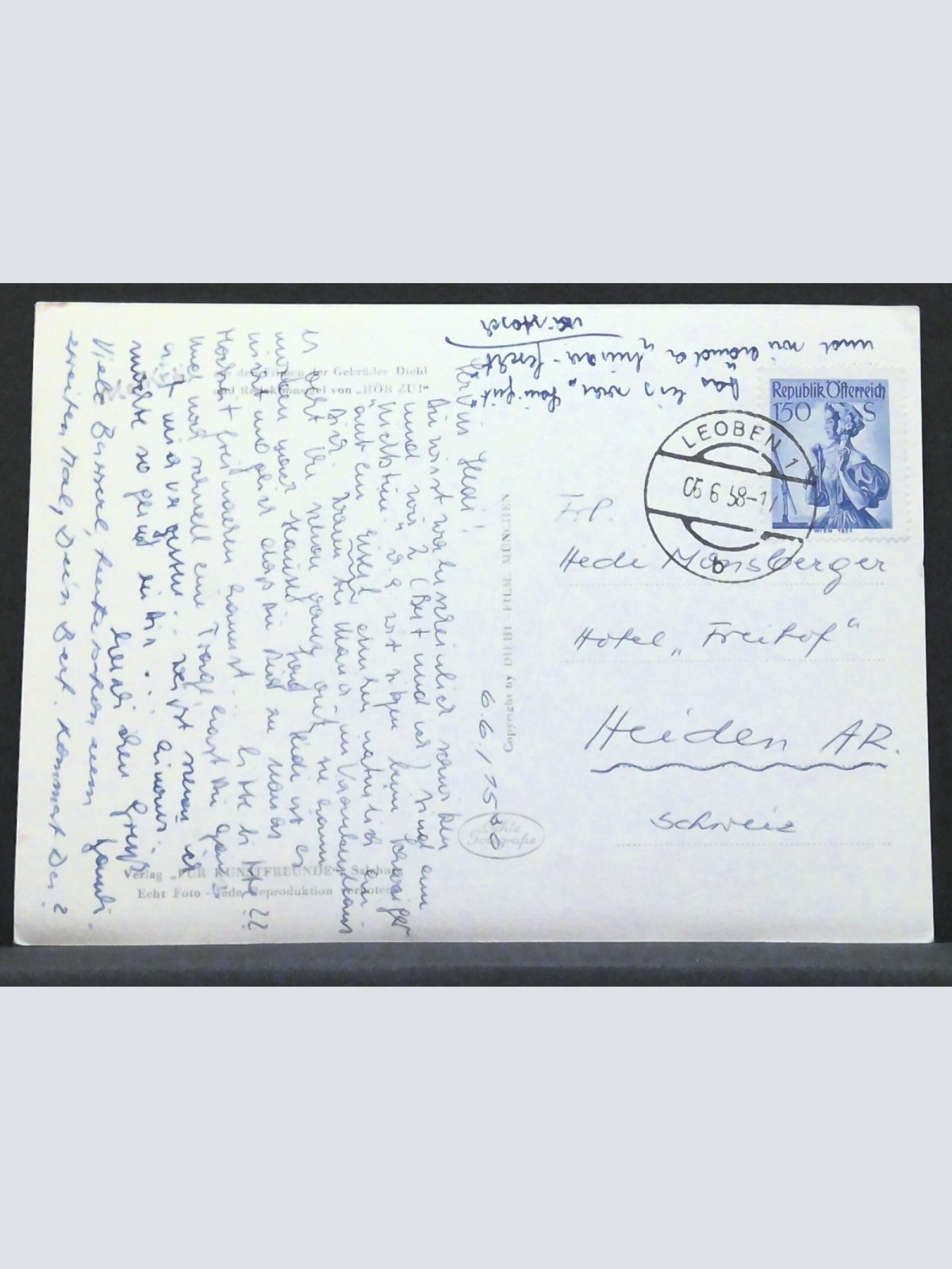 Frohe Feriengrüße Igel Strand Schiff JW 410175 F