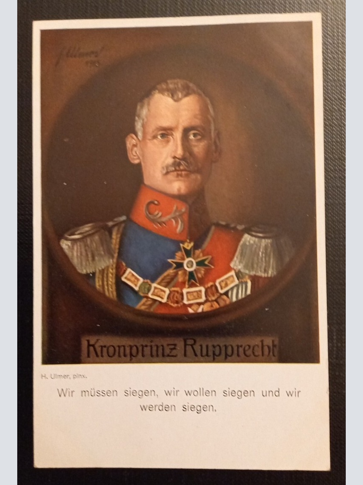 Kronprinz Rupprecht von Bayern Uniform Orden Abzeichen 50172 Ga SH1