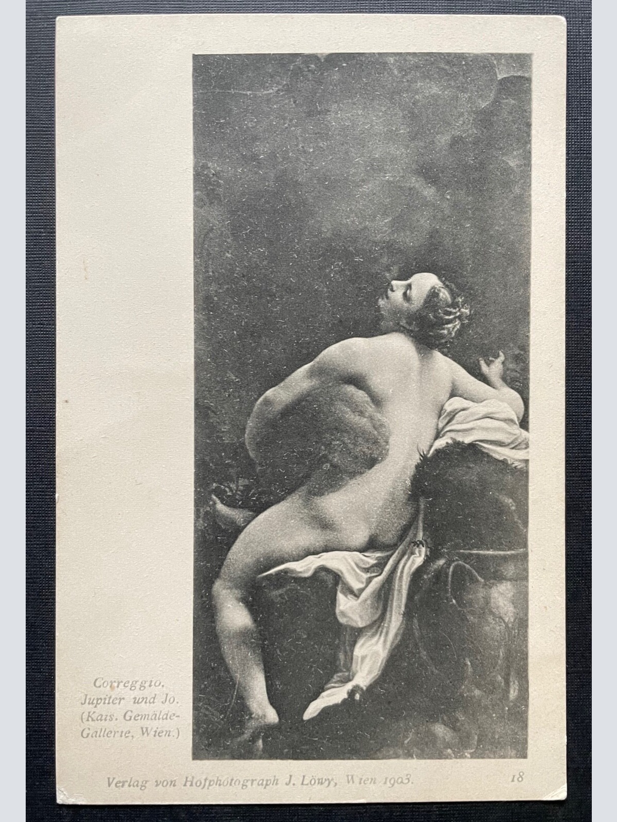 Correggio Jupiter Io Kaiserliche Gemälde Gallerie Wien Malerei Bild 400255 TH