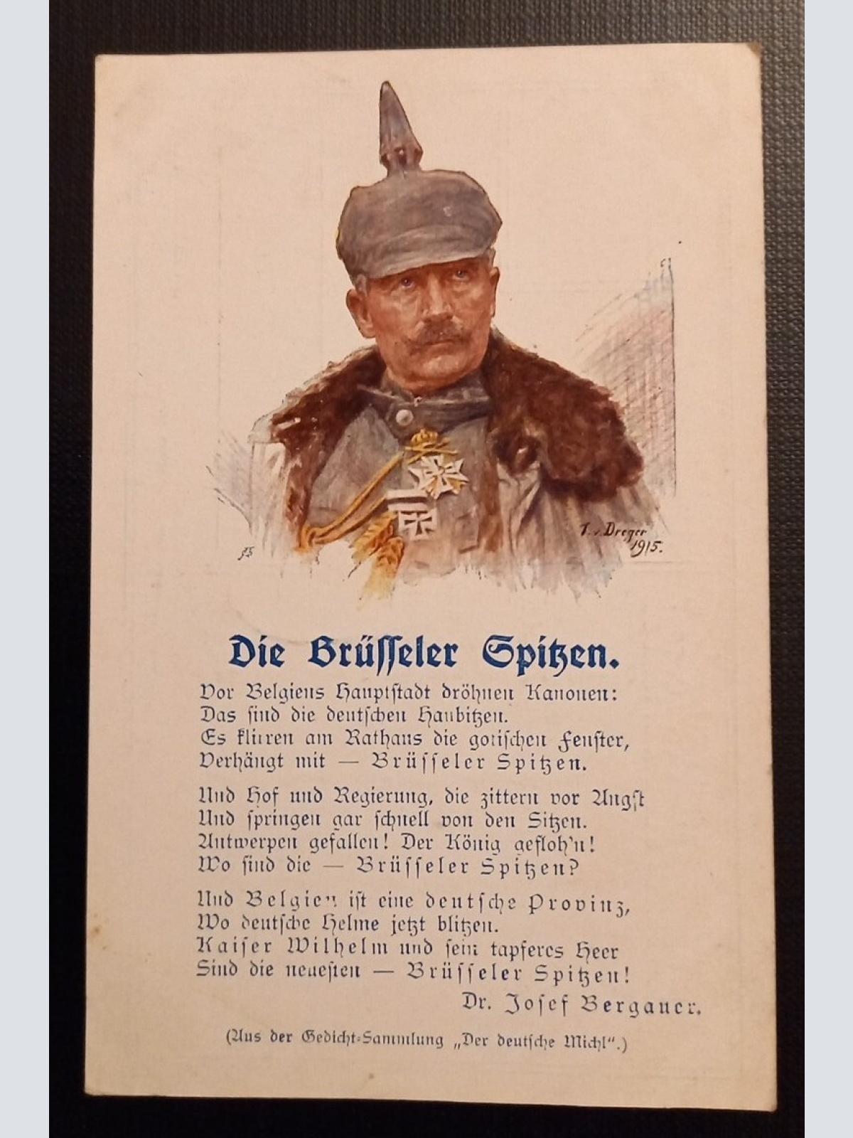Kaiser Wilhelm Pickelhaube Uniform Die Brüsseler Spitzen 50150 Ga SH1