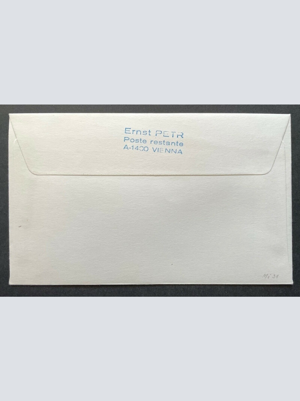 Brief Int.Seeschiffahrt Vereinte Nationen 1400 Wien 1983 ca.16,1x9,7cm 410352