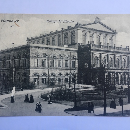 Hannover Königlisches Hoftheater 85103 RE