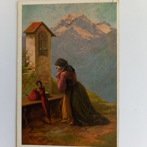 Künstlerkarte Völkerkrieg 1914/15, 140394 GR