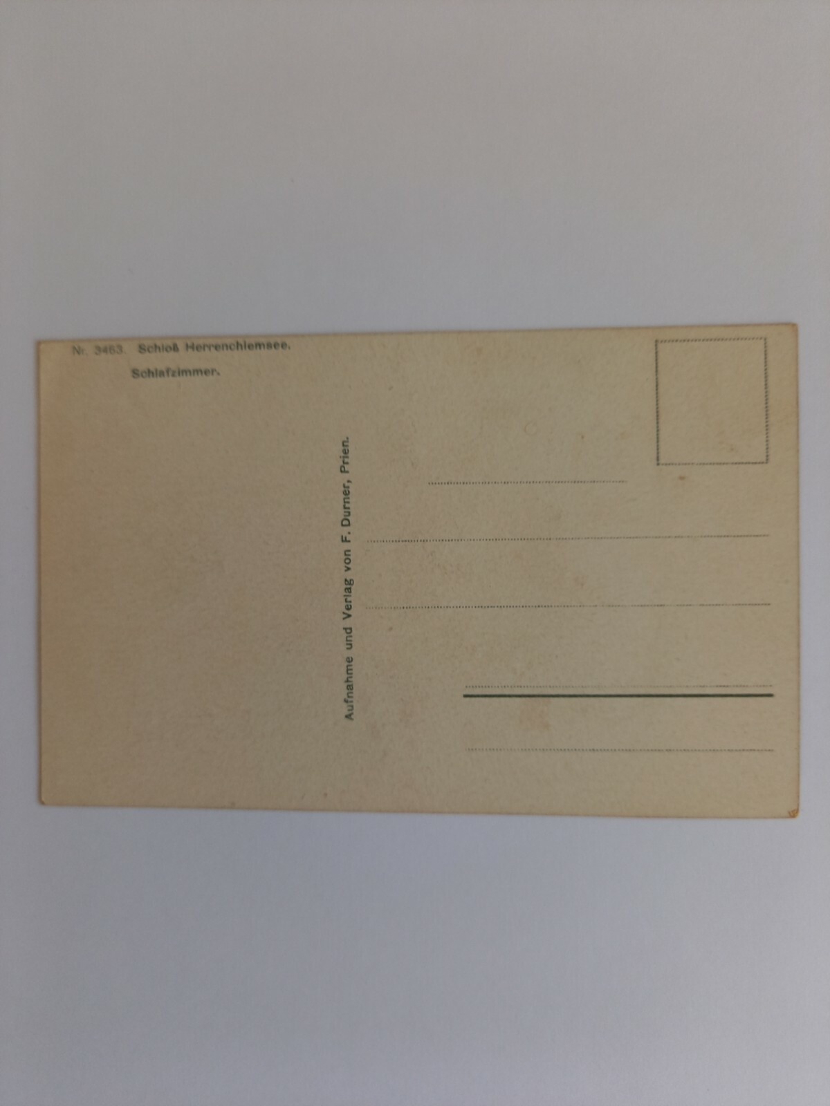 Schloß Herrenchiemsee Schlafzimmer 40391 GR