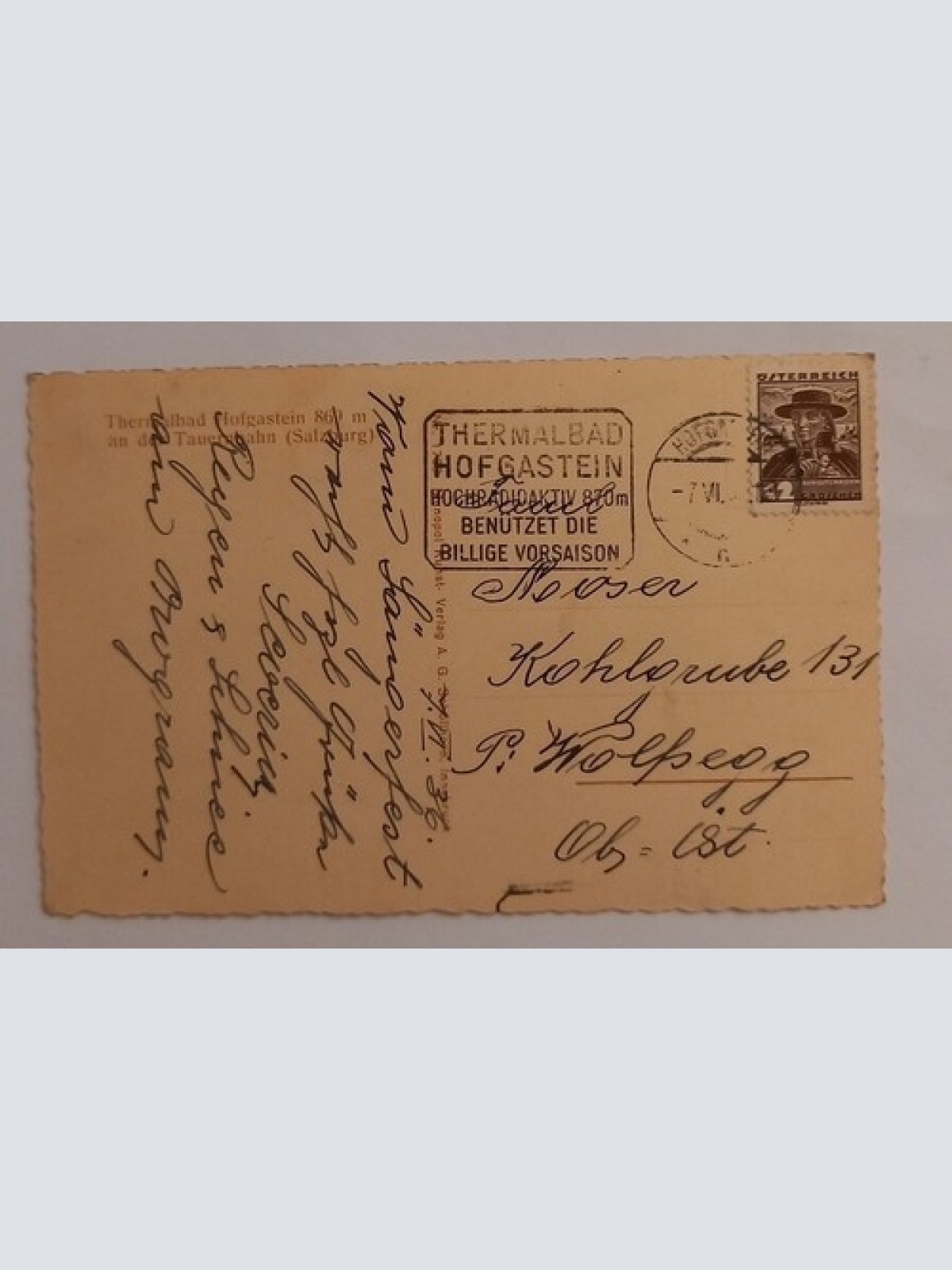 Thermalbad Hofgastein 600649A gr D