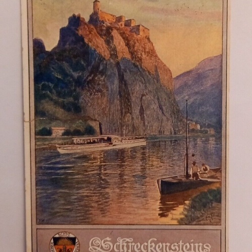 Schreckenstein See mit Boote 600650A gr D