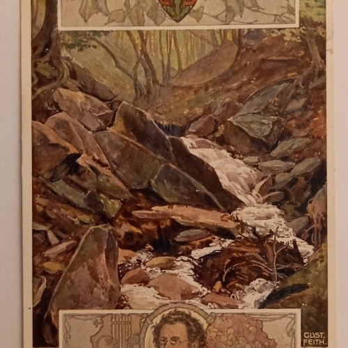 Franz Schubert Ich hört ein Bächlein rauschen 600666A gr