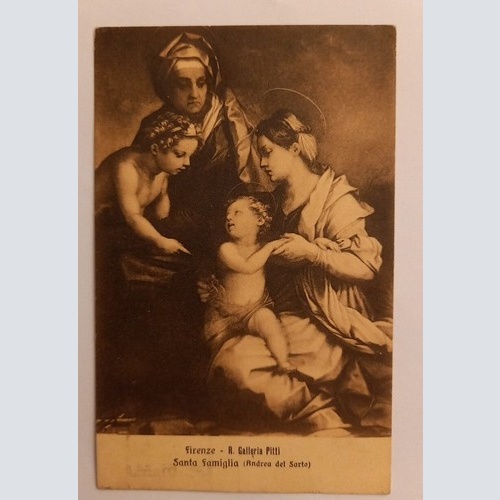 Firenze Santa Famiglia Andrea del Sarto 600670A gr D