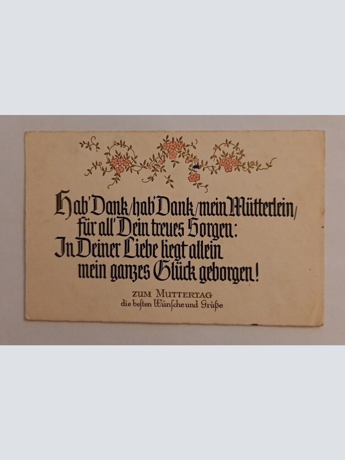 Glückwunschkarte zum Muttertag die besten Wünsche 600672A gr D