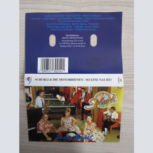 MC / Schurli Und Die Motorbienen ?– So Eine Nacht! / AUSTRIA / RARITÄT /