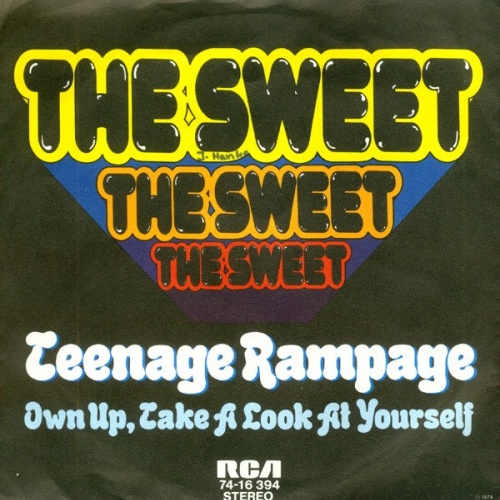 The Sweet - Teenage Rampage (7", Single)