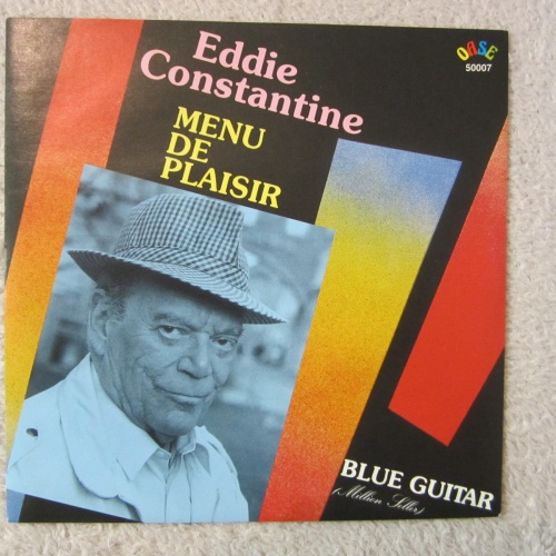 Single / EDDIE CONSTANTINE / MENU DE PLAISIR / PROMO / TOP RARITÄT /