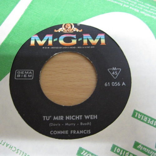 Single / Connie Francis ?– Tu' Mir Nicht Weh   / DE Press / RAR /