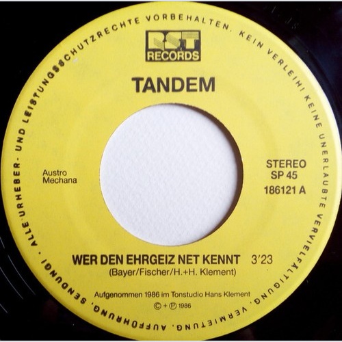 Tandem (35) - Wer Den Ehrgeiz Net Kennt (7", Single)