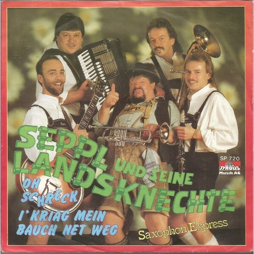 Seppl Und Seine Landsknechte - Oh Schreck, I Kriag Mein Bauch Net Weg (7", Si...