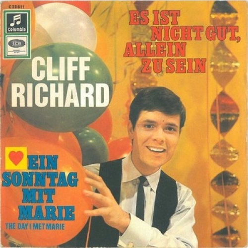 Cliff Richard - Es Ist Nicht Gut, Allein Zu Sein / Ein Sonntag Mit Marie (The...