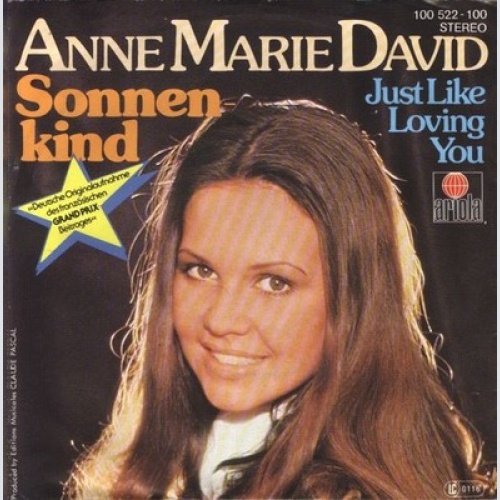 Anne-Marie David - Sonnenkind (7", Single)