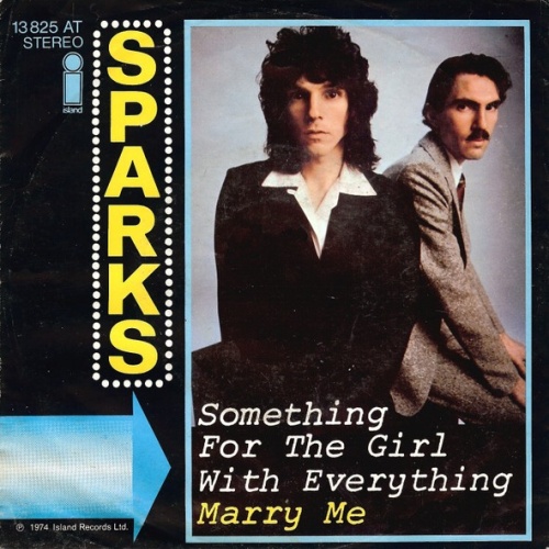 Sparks - Something For The Girl With Everything (7", Single)