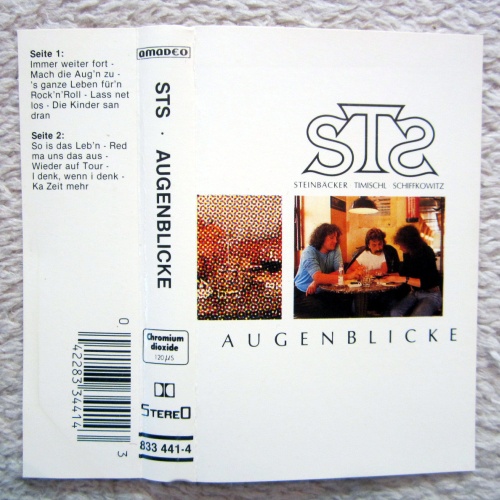 MC / STS / AUSTRIA / AMADEO / 1987 / AUGENBLICKE / RAR /