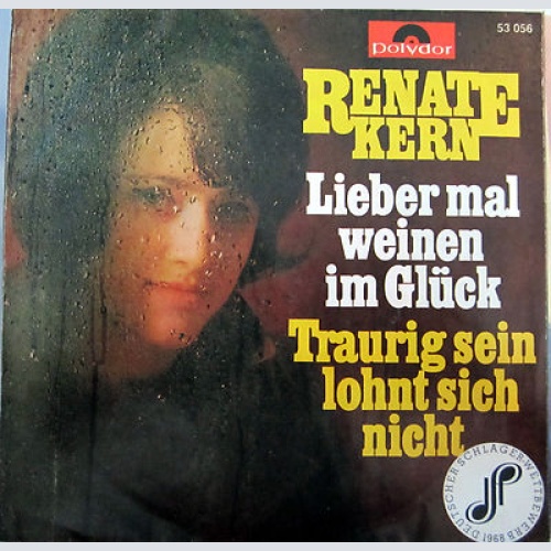Single / RENATE KERN / SCHLAGER 1968 / RARITÄT /