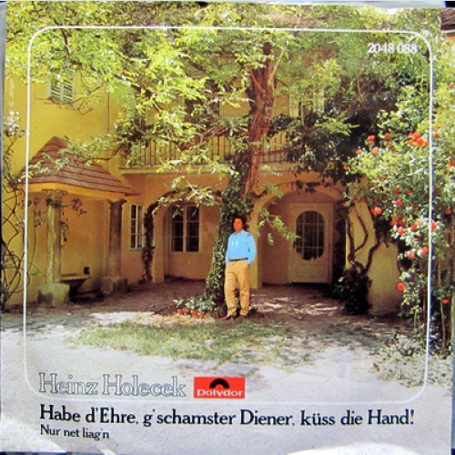 Single / HEINZ HOLECEK -TONI STRICKER SCHRAMMELN / AUSTRIA / RAR /
