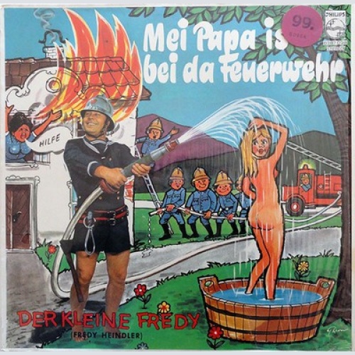 Der Kleine Fredy* - Mei Papa Is Bei Da Feuerwehr (LP)