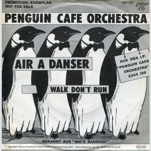 Penguin Cafe Orchestra - Air À Danser / Walk Don't Run (7", Single, Promo)