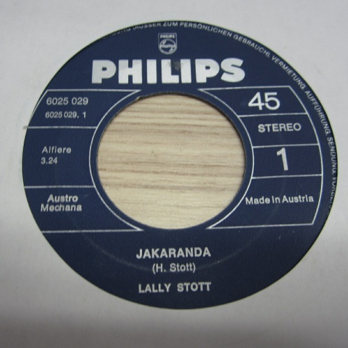 Single / Lally Stott ?– Jakaranda  / AUT PRESS /  RAR /