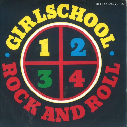 Girlschool - 1-2-3-4 Rock And Roll (7")