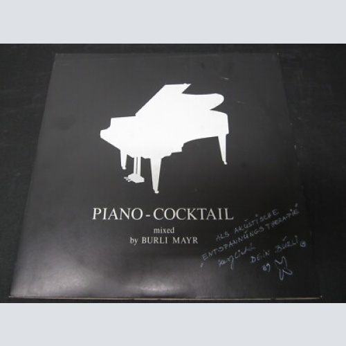 LP / Piano-Cocktail -  Burli Mayr  / Mit Autogramm / Trio Mario Ewers / Mint /