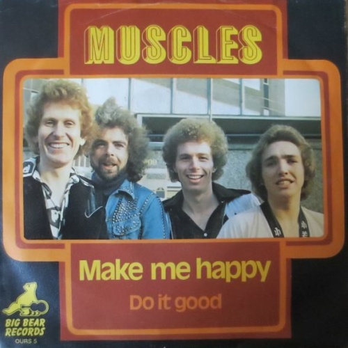 Muscles (2) - Make Me Happy (7", Single)