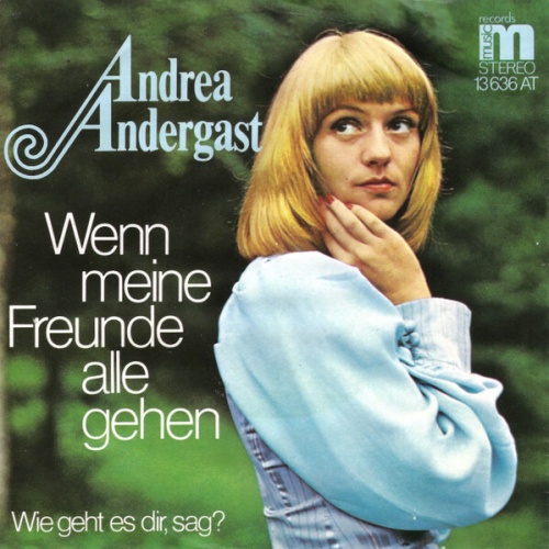 Andrea Andergast - Wenn Meine Freunde Alle Gehen (7", Single)