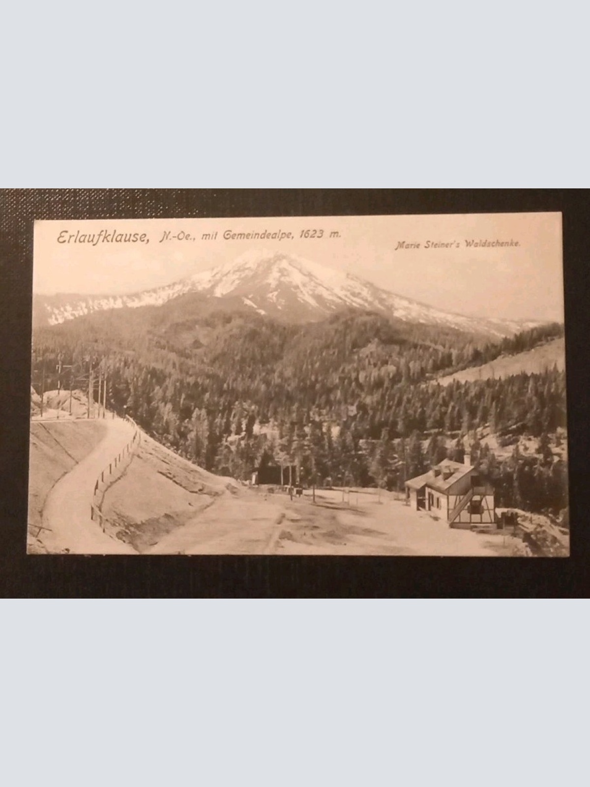 Erlaufklause Niederösterreich Mit Gemeindealpe Gr 3267 H