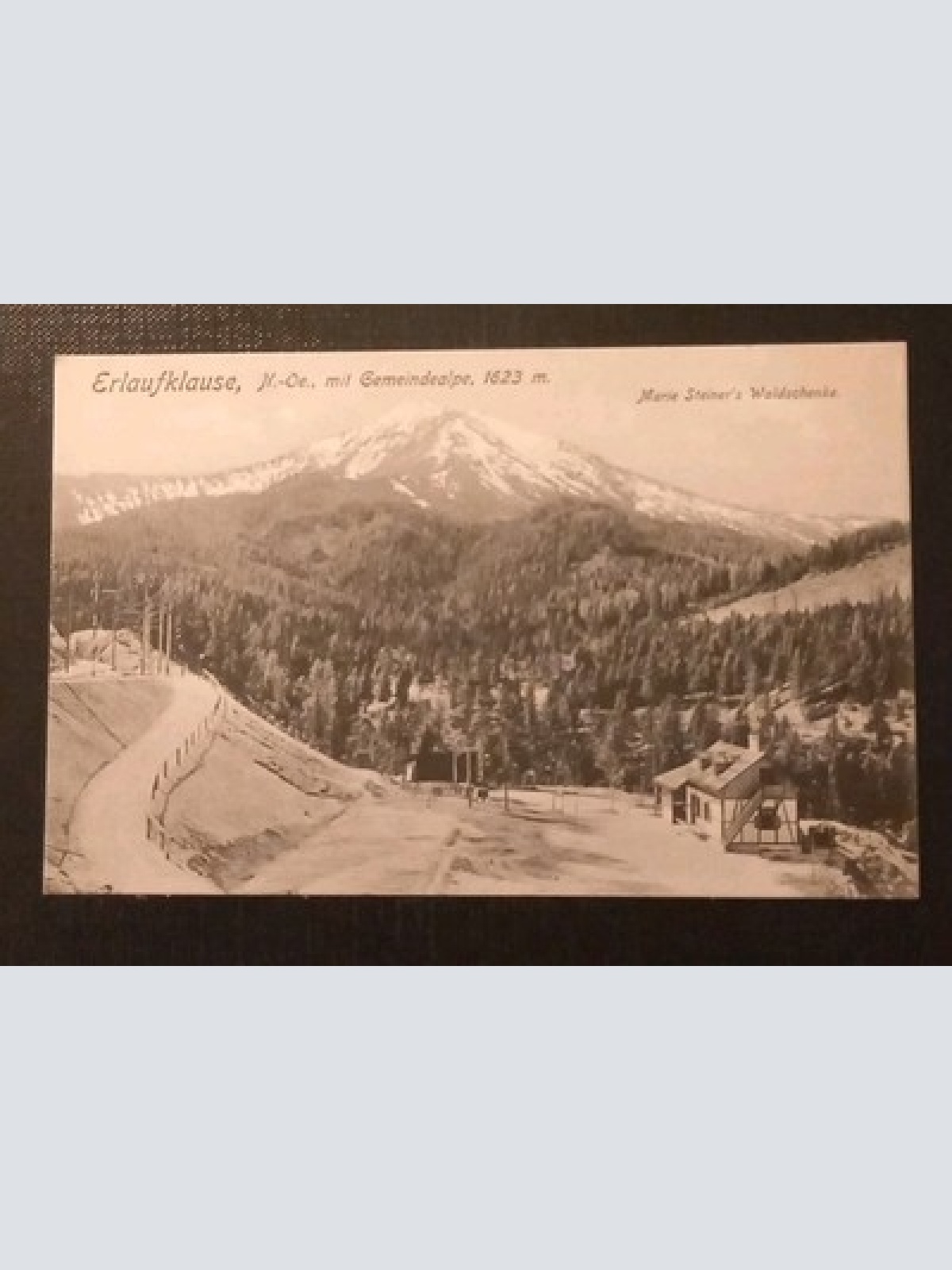 Erlaufklause Niederösterreich Mit Gemeindealpe Gr 3267 H