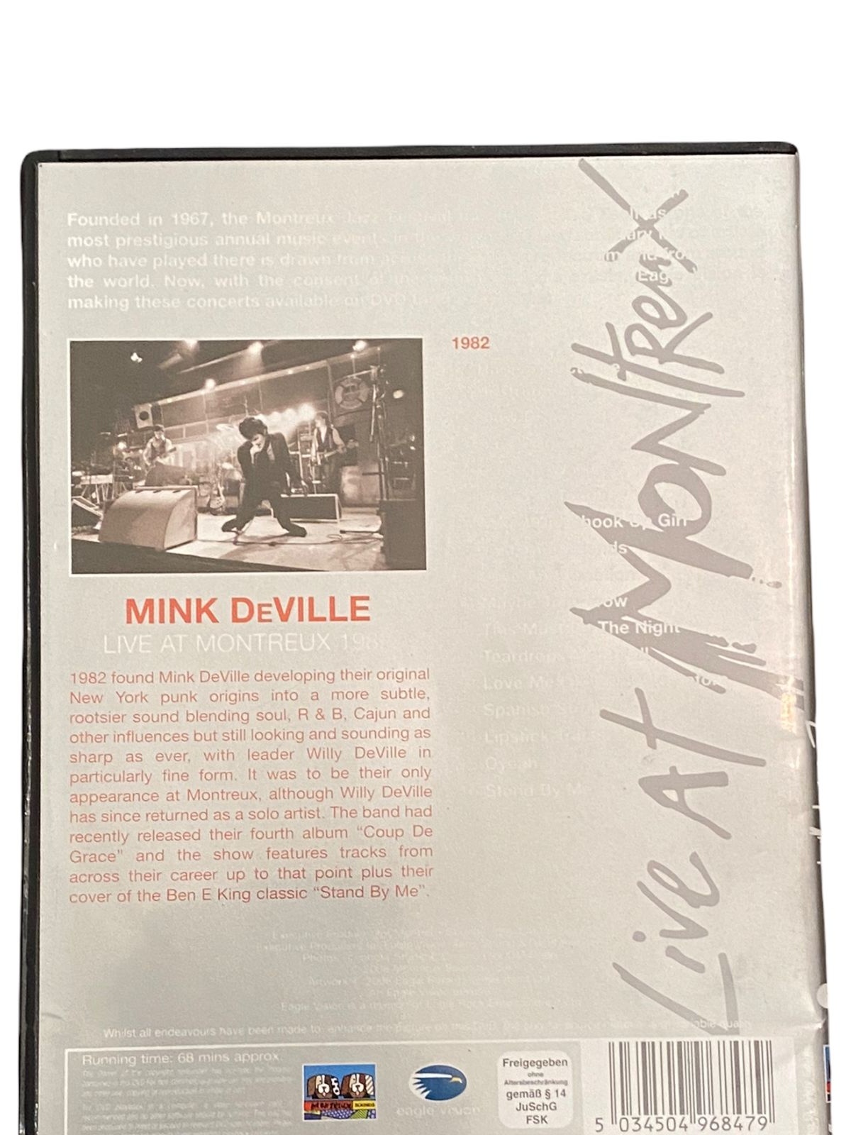 1519 Eagle Rock Entertainment Ltd. MINK DE VILLE- LIVE AT MONTREUX 1982 HC