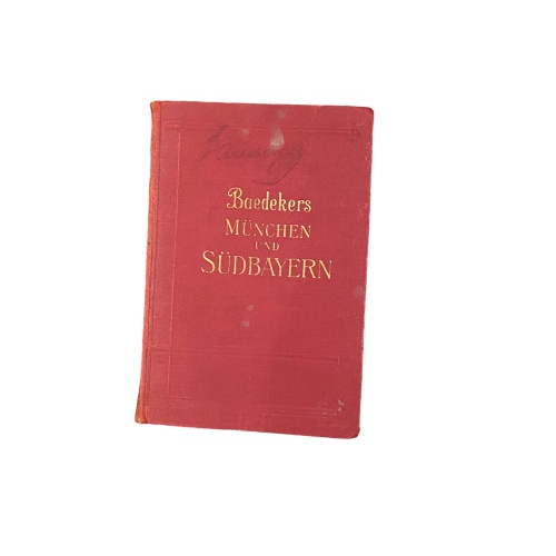 2655 Baedeker MÜNCHEN UND SÜDBAYERN HANDBUCH FÜR REISENDE MIT 23 KARTEN, etc.