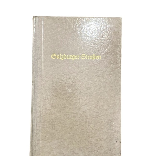 2666 Martin SALZBURGER STRASSEN VERZ D STRAßEN PLÄTZE WEGE U ERKLÄRG IHRER NA