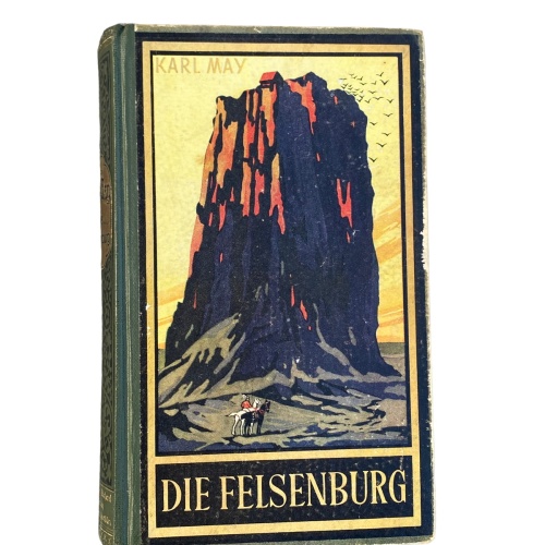 4832 Karl May DIE FELSENBURG. REISEERZÄHLUNG HC. Ueberreuter Verlag