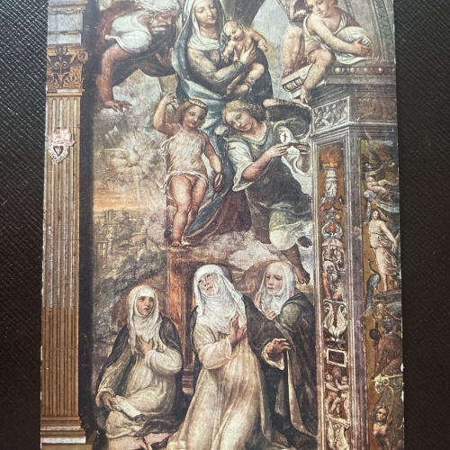 Siena - Chiesa di S. Domenico - Sodoma - L'E stasi di Santa Caterina. 400775 A