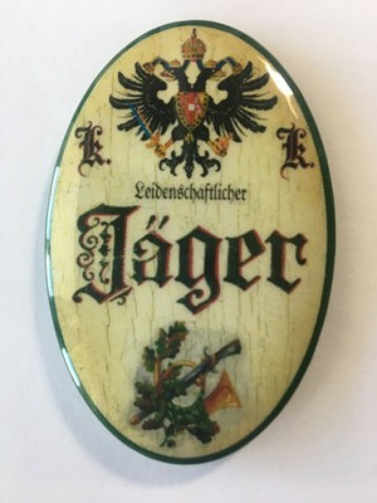 Nostalgie flaschenöffner magnet leidenschaftlicher jäger jagdgewehr jagdhorn