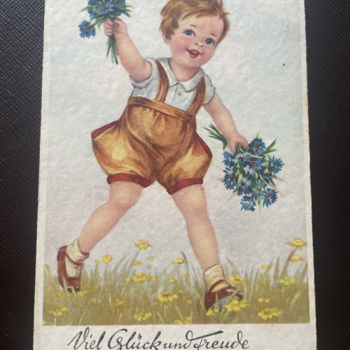 Viel Glück und Freude zum Geburtstag - Kind 400783 DN A