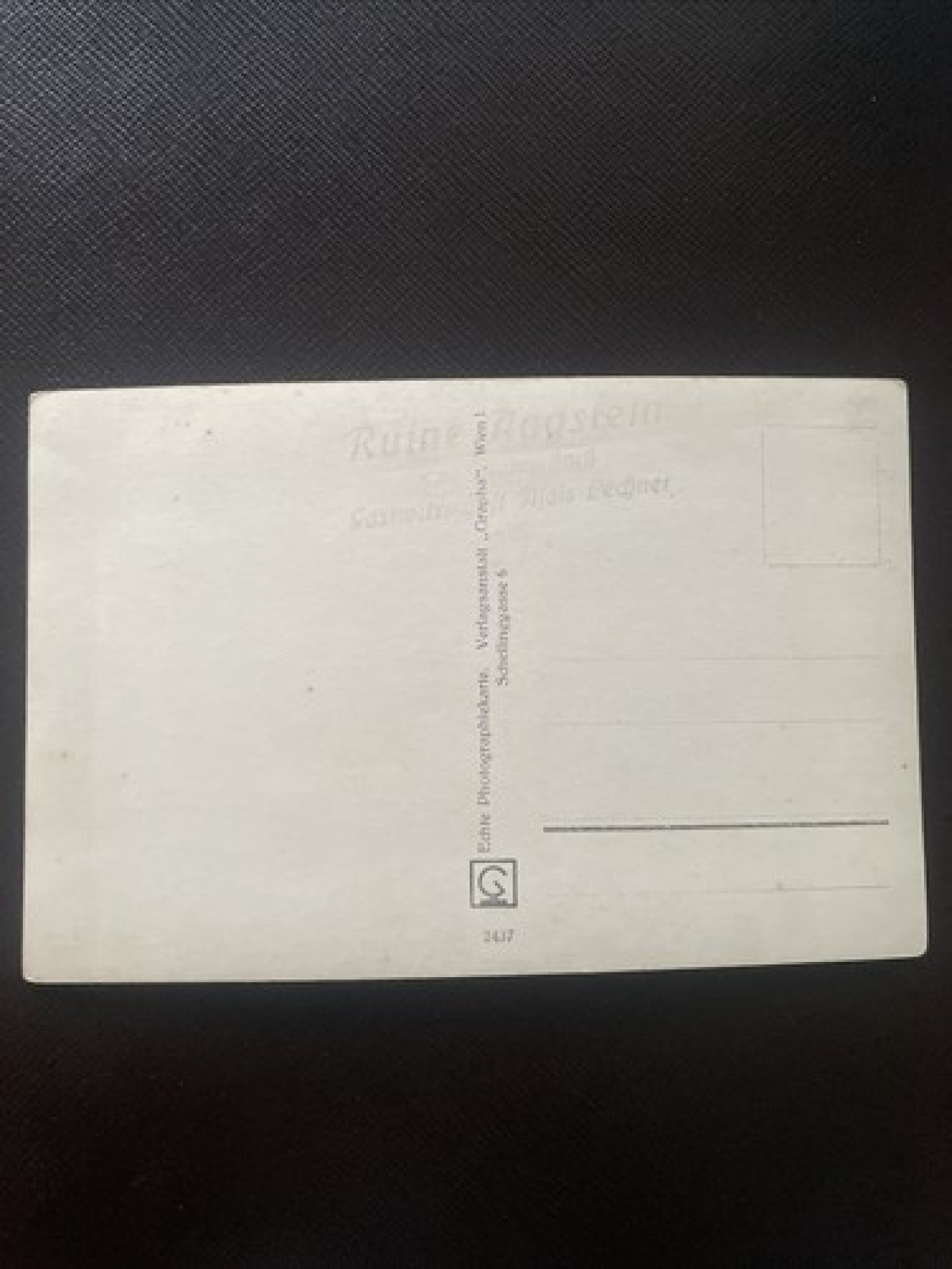 Burg Aggstein a. d. Donau 400789 DN A