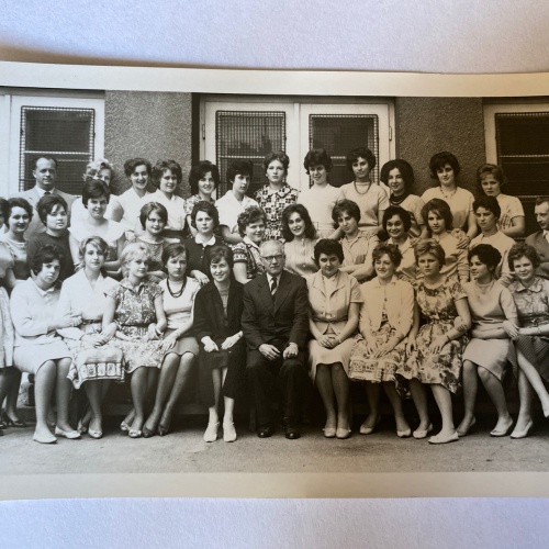 Wien Gruppenfoto Mode aus den 1960/70 er  70007 G