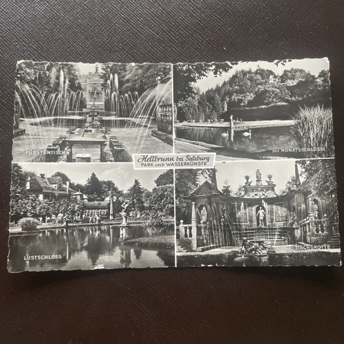 Hellbrunn bei Salzburg - Park und Wasserkünste 400718 DN